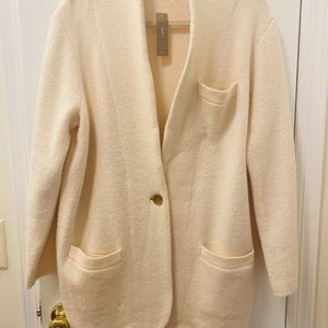 NWT J CREW SWEATER BLAZER